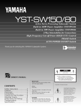 Yamaha YST-SW80 Handleiding