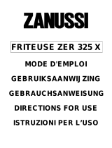 Zanussi ZER325X Handleiding