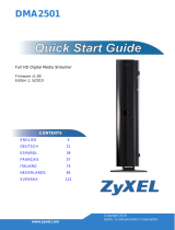 ZyXEL DMA2501 Snelstartgids