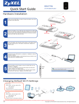 ZyXEL WAH7706 Snelstartgids