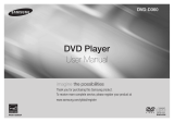 Samsung DVD-D360 Handleiding