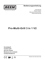 Beem Pro-Multi-Grill 3 in 1 V2 Handleiding