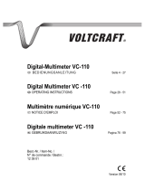 VOLTCRAFT VC-110 de handleiding