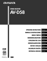 Aiwa AV-D58 Handleiding