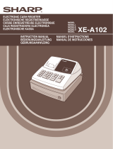 Sharp XEA102 - Cash Register Handleiding
