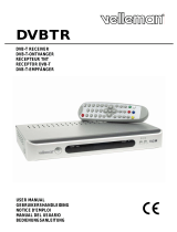 Velleman DVBTR DVD-T Receiver Handleiding