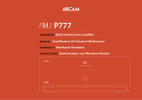Arcam FMJ P777 Handleiding