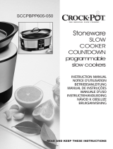 Crock-Pot STONEWARE SLOW COOKER Handleiding