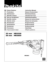 Makita 35 mm HR3520 38 mm HR3850 Handleiding