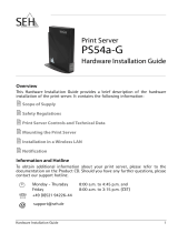 SEH PS54a-G* Installatie gids
