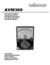 Velleman AVM360 Handleiding