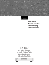 Rotel RDV-1062 de handleiding