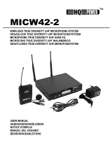 HQ Power MICW42-2 Handleiding
