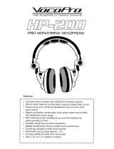 VocoPro HP-200 Handleiding