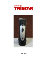 Tristar Rechargeable trimmer Handleiding