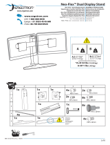 Ergotron Neo-Flex Dual Monitor Lift Stand Handleiding