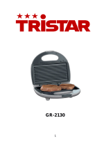 Tristar GR-2130 Handleiding