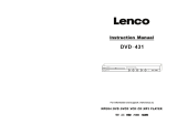 Lenco dvd 431 de handleiding