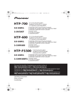 Pioneer HTP-600 de handleiding