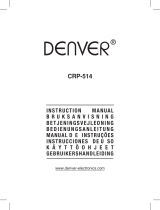 Denver CRP-514 Handleiding