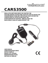Velleman CARS3500 Handleiding