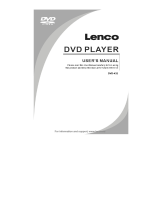 Lenco DVD-432 de handleiding