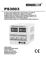 HQ-Power PS3003 Handleiding