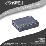 Energenie DSC-HDMI-SVIDEO Handleiding