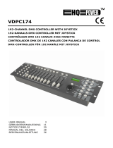 HQ Power 192-channel DMX controller with joystick Specificatie