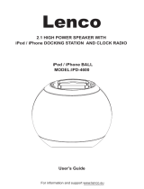 Lenco IPD-4600 Gebruikershandleiding