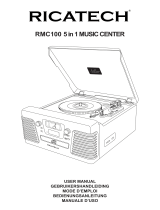 Ricatech RMC100 - 5 in 1 MUSIC CENTER Handleiding