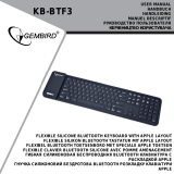 Gembird KB-BTF3-B-US Handleiding