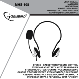 Gembird MHS-108-B Handleiding