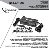 Gembird NPA-AC1-GS Handleiding