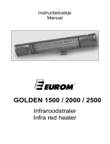 Euromac GOLDEN 1500 infrarood de handleiding