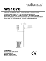 Velleman WS1070 Handleiding