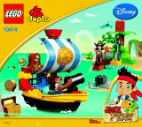 Lego Jake's Pirate Ship Bucky Handleiding