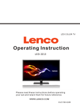 Lenco LED-3213 Handleiding