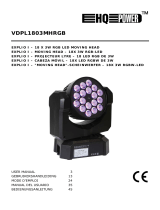 HQ-Power VDPL1803MHRGB Handleiding