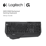 Logitech G910 RGB Installatie gids