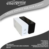 Energenie EG-UPS-021 Handleiding