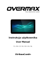 Overmax BaseCore 9+ Handleiding