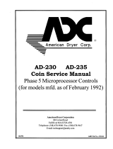 American Dryer Corp. AD-230 Handleiding