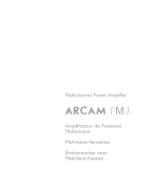 Arcam Multichannel Power Amplifier Handleiding