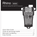 Dymo RhinoPRO 6000 Handleiding
