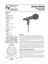 Electro-Voice US658H Handleiding