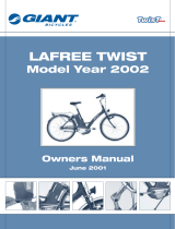 GIANT BICYCLES TwisT 2002 Motorized Bicycle Handleiding