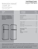 Hitachi Refrigerator R-Z16AG7-1 Handleiding