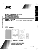 JVC SP-UXS57 Handleiding