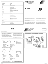 JVC CS-FS60 Handleiding